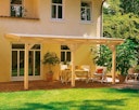 Vorschaubild Skan Holz Terrassenüberdachung Andria mit Mittelpfosten Breite 434 cm