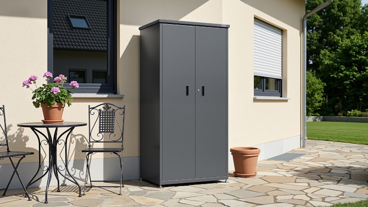Weka Metall Terrassenschrank klein & groß