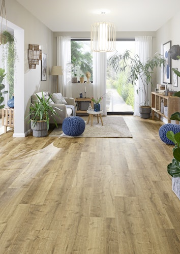 KWG Antigua classic Amarettoeiche Designvinyl Fertigfußboden 123,5x23 cm