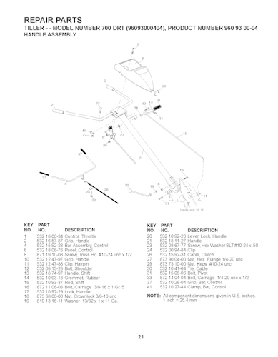 Husqvarna Motorhacken 700 DRT 96093000404, 2008-11