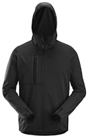 Snickers AllroundWork, Fleece-Kapuzenjacke mit durchgehendem Reißverschluss