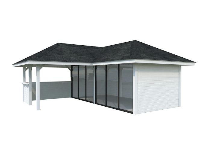 Palmako Pavillon Bianca 24,9 m² Set 222 Slide