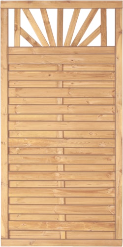 T&J FREIBURG Zaunelement 90x180 cm