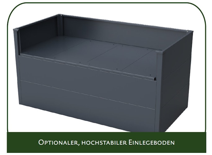KGT Hochbeet UrbanGrow L - B 149 x T 74 x H 78 cm