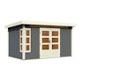 Vorschaubild Karibu Premium Gartenhaus Kastorf 6/7 mit Fensterecke - 28 mm