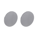 Vorschaubild Griffwerk PIATTA -Edelstahl matt Rosettenpaar rund -Klebetechnik -Blind