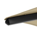 Vorschaubild doppler Pendelschirm LIFE 300 x 400 Side, Aluminium Anthrazit / 100 % Polyester 180 g/m² 