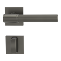 Griffwerk VAYA 136 ARIS fast2fix Fast2Fix Rosetten eckig WC Kaschmirgrau