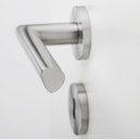 Vorschaubild Griffwerk Türgriff TRI 134 - Schraubtechnik, rund, Edelstahl matt