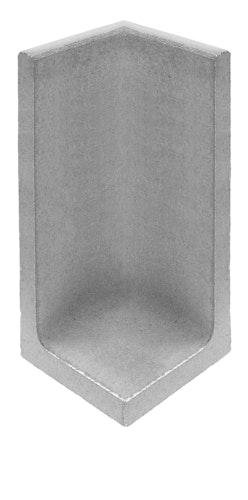 Diephaus L-Stein- ECKE GRAU 100/50/50/7 CM