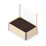 NOOR upyard™ Rankgitter für Holzaufsatzrahmen  110x70cm, Stahl, verzinktZubehörbild