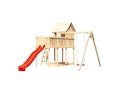 Vorschaubild Akubi Kinderspielturm Frieda mit Rutsche und Doppelschaukelanbau (Set B)