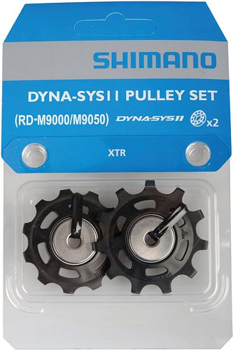 Shimano Schaltrollen-Set Dyna-SYS11 schwarz, silber