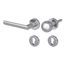 Vorschaubild Griffwerk Wechselgarnitur OVIDA K3 Edelstahl matt - Klipptechnik