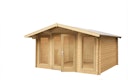 Vorschaubild Wolff Finnhaus Gartenhaus Rotterdam modern 40 mm - Aktionsmodell