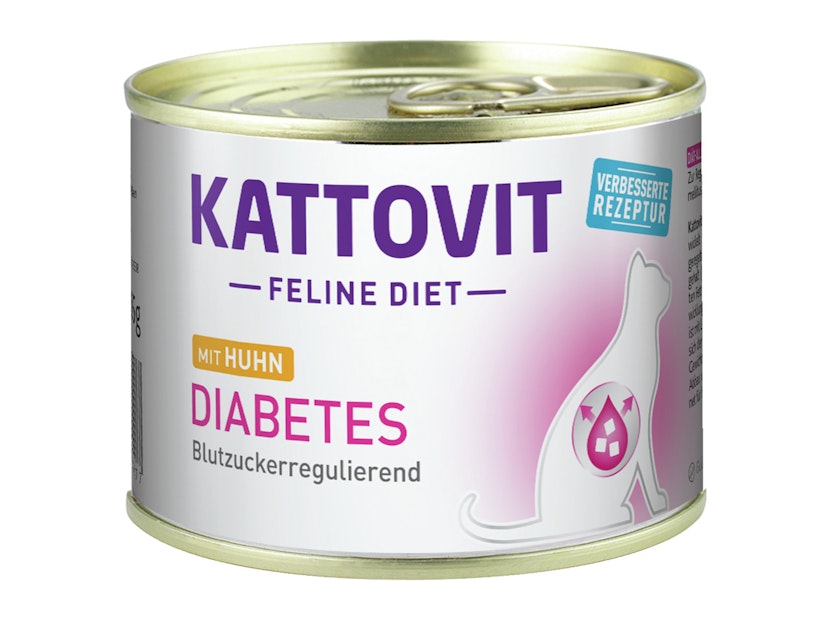KATTOVIT Feline Diet Diabetes 185g Dose Katzennassfutter DiätnahrungVorschaubild