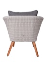 Vorschaubild Garden Pleasure Loungeset ARONA, Polyrattan / Akazie / Kissen 100 % Polyester