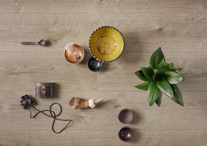 HANDMUSTER MEISTER Designboden MeisterDesign. next DL 500 S 7140 Eiche Merino grau Porensynchron-Struktur