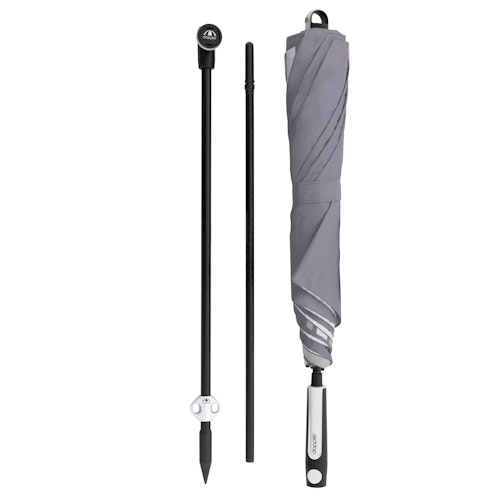 doppler Mittelmastschirm EXPERT 160 Manual Multi, Aluminium Anthrazit / 100 % Polyester 70 g/m²