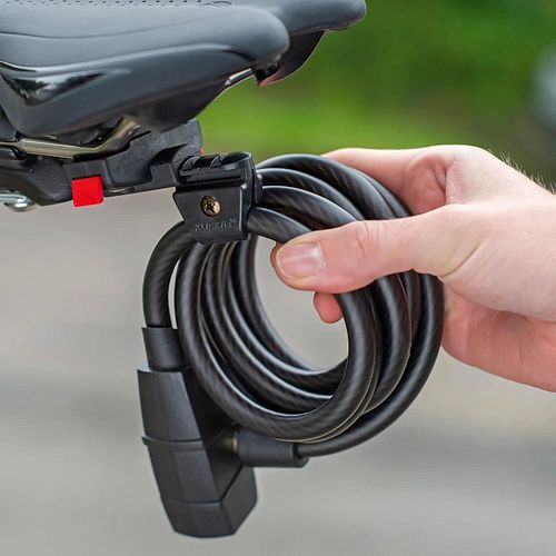 Rixen & Kaul Satteladapter KLICKfix schwarz, rot
