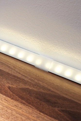 Paulmann LED Strip Profil Delta Cover 4er Pack in Satin