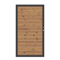 TraumGarten SYSTEM Rhombus Thermo Tor Anthr.-Rahmen 98 x 180