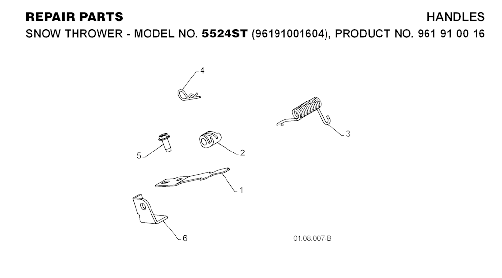 Explosionszeichnung Ersatzteile