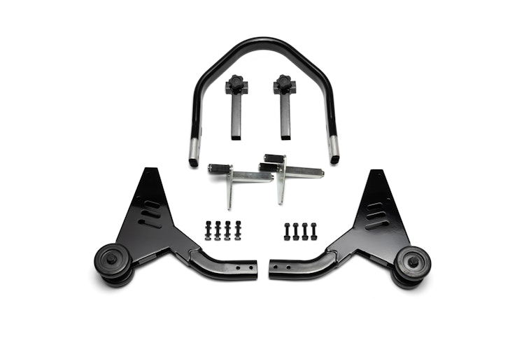 BTR höhenverstellbares Motorrad Montageständer Set