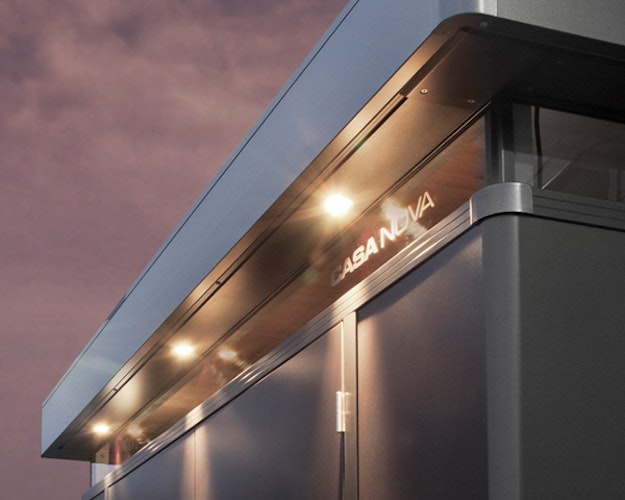 Biohort Vorbereitung für Außenbeleuchtung CasaNova 2 m Seite (2 Ausfräsungen)