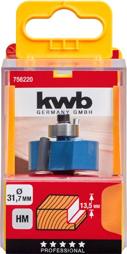 kwb Falzfräser HM 31,7 mm SB-Box 756220