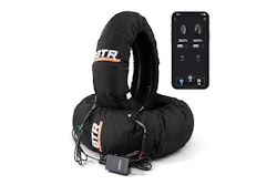 BTR Motorrad Reifenwärmer - Set mit Bluetooth, 17 Zoll