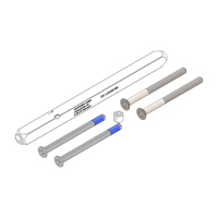 Griffwerk Set für Griffe fast2fix fast2Fix Hohlstift 8mm 50-60mm