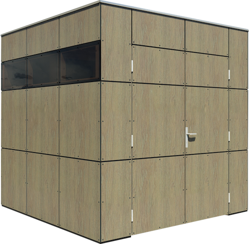 Bertilo Gartenhaus HPL 1 - 6 mm