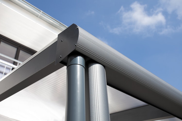 Skan Holz - Aluminum Pultdach Vordach Greifswald