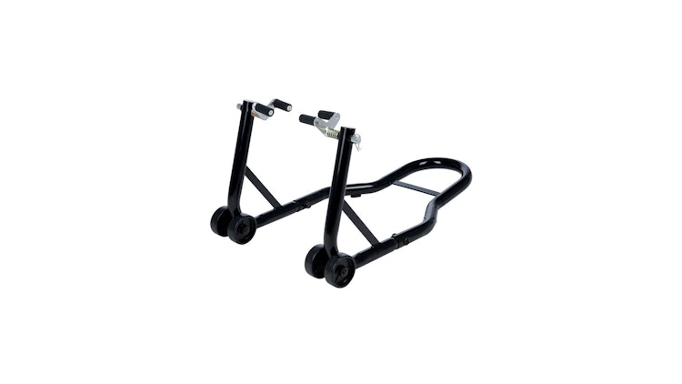 Oxford Montageständer schwarz, Montageständer "Paddock Stand" Vorne, universal, stahl