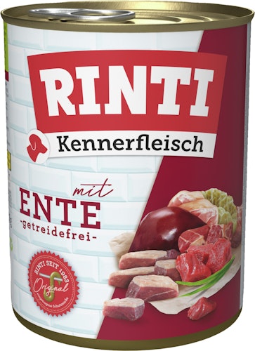 RINTI Kennerfleisch 800g Dose Hundenassfutter