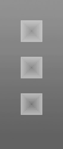 Griffwerk Glasdrehtür (ESG) DECO 657 ESG PURE WHITE matt 834x1972x8mm Studio/Office DIN R