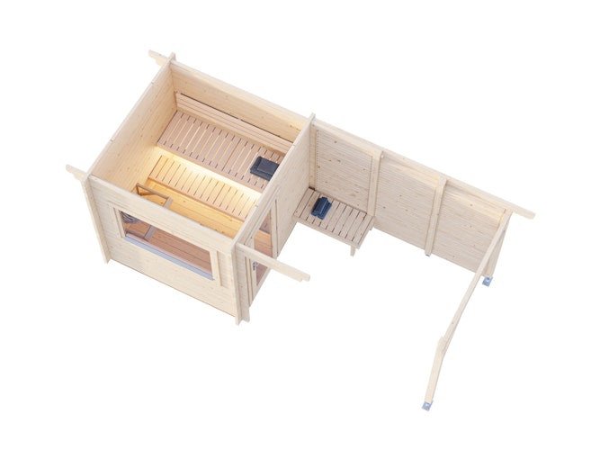 Palmako Saunahaus Sanna 4,1 + 5,9 m²