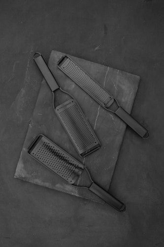 Microplane Reibe Grob BLACK SHEEP Black Steel