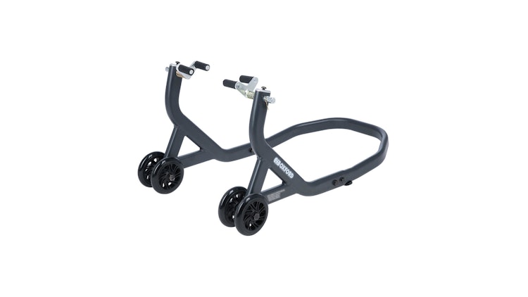 Oxford Montageständer schwarz, Montageständer "Zero-G" Vorne, universal, Stahl, inkl. Wippenaufnahme