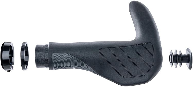 CONTEC Griff MERGE Trekking Bar 96 / 140 mm schwarz / grau