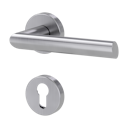 Vorschaubild Griffwerk Türgriff OVIDA K3 Edelstahl matt - Klipptechnik