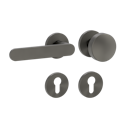 Vorschaubild Griffwerk Wechselgarnitur VAYA 291 AVUS fast2fix Fast2Fix Rosetten rund Knopf R2 Kaschmirgrau L