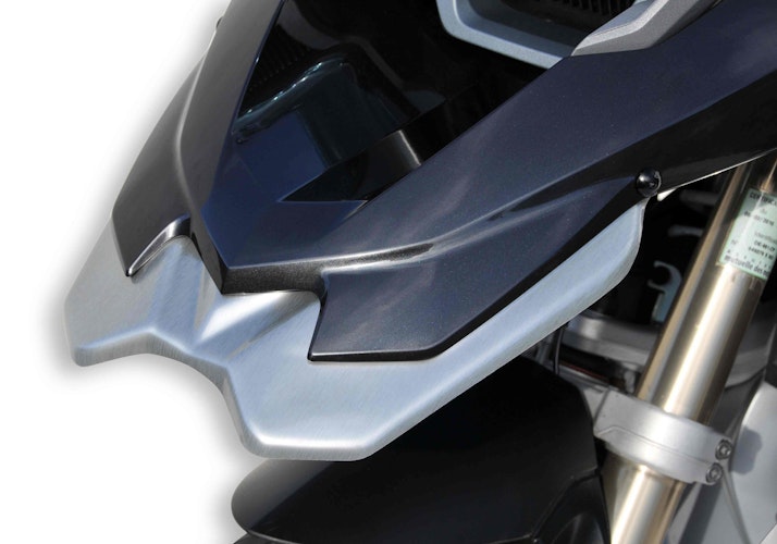 BODYSTYLE Schnabelverlängerung ABS Kunststoff silber für BMW R 1200 GS, R 1200 GS Adventure