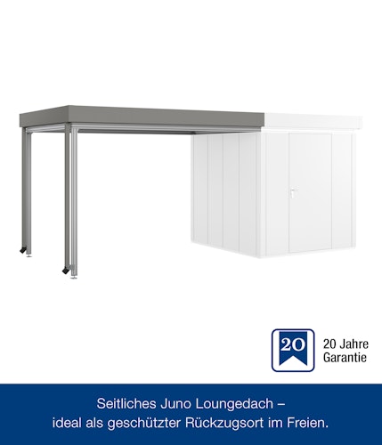 Hörmann Lounge Anbaudach für Juno, Breite 310 cm