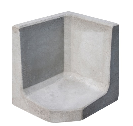 Diephaus L-Stein- ECKE GRAU 50/50/50/7 CM