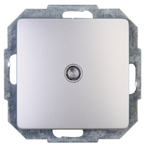 Kopp Universalschalter beleuchtet PARIS silber