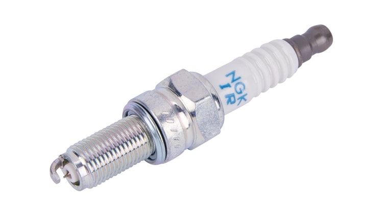 NGK Zündkerze CR9EIB-9, Iridium, Zündkerze Gruppe C, Gewindedurchmesser 10 mm, Schlüsselweite 16