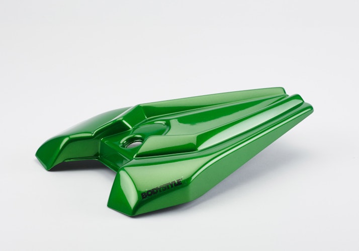 BODYSTYLE Sportsline Sitzkeil ABS Kunststoff grün für KAWASAKI Z1000 
