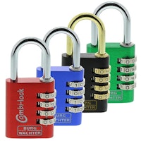 Burg Wächter Zahlen-Vorhangschloss Combi 88 40 F SB